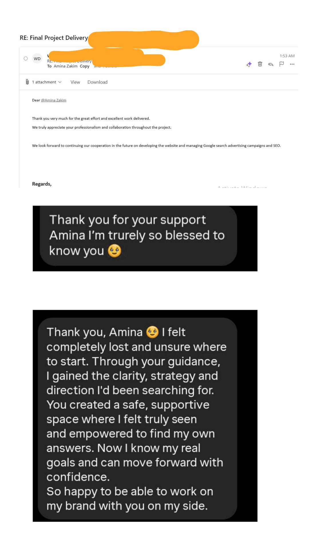 Client testimonial 6